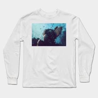 Stunning Coral Reef Watercolor Ocean Art Beautiful Earth Edition Long Sleeve T-Shirt